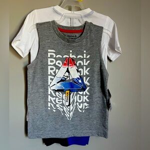 Boys Reebok short set 3T